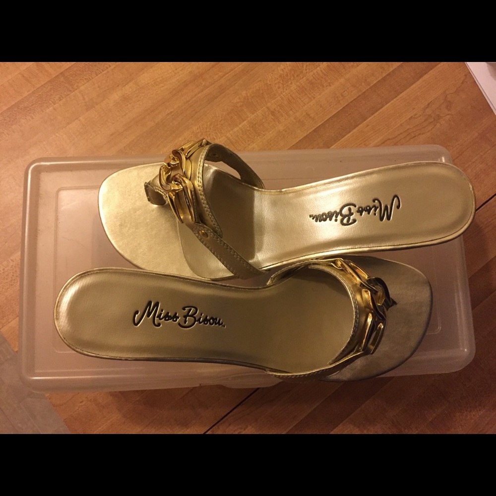 Sandals w/ heel (worn once)